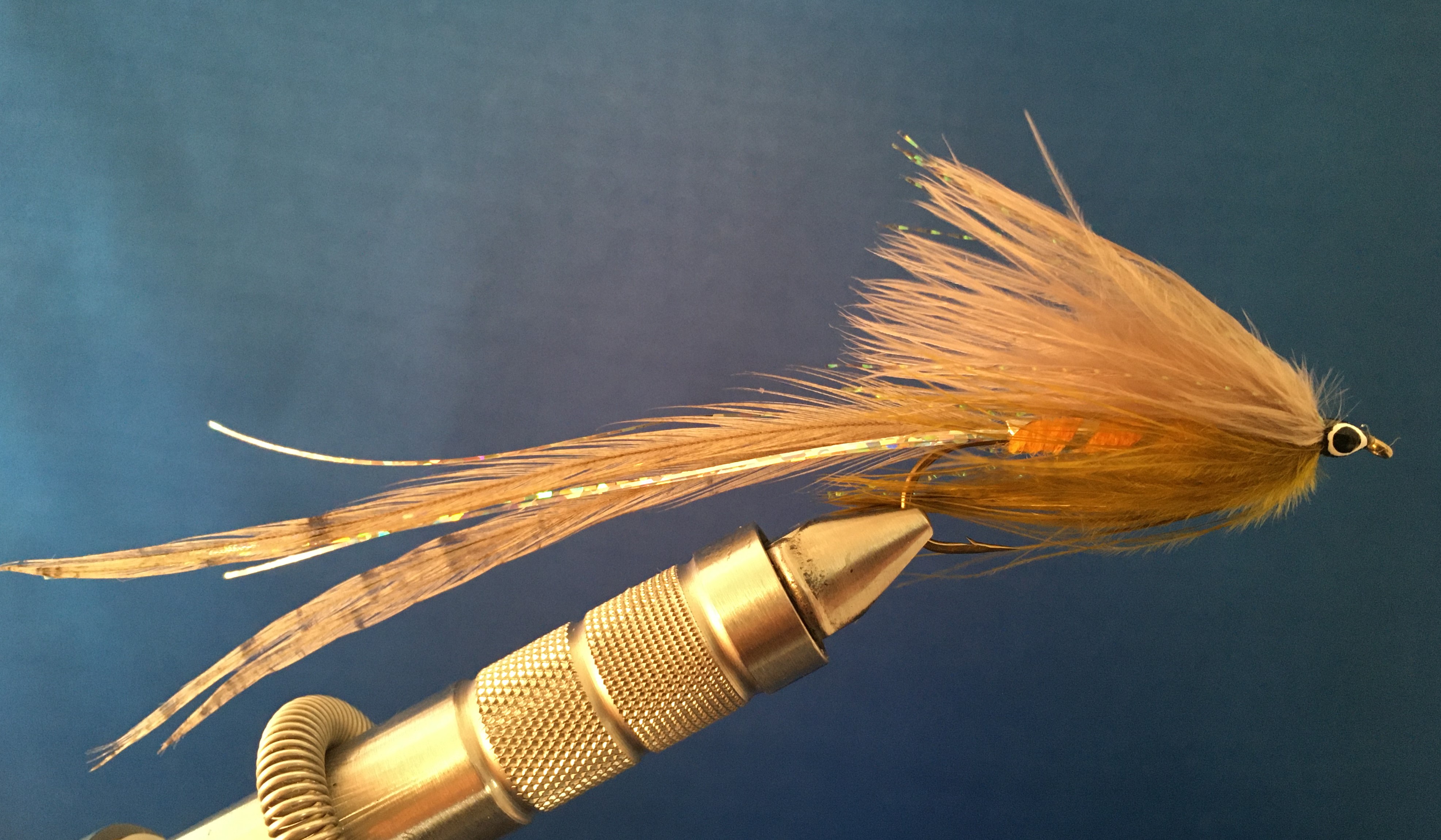 ICE FLIES 6 Orange Streamer fly The Owl and 8 Size 4 3-pack 
