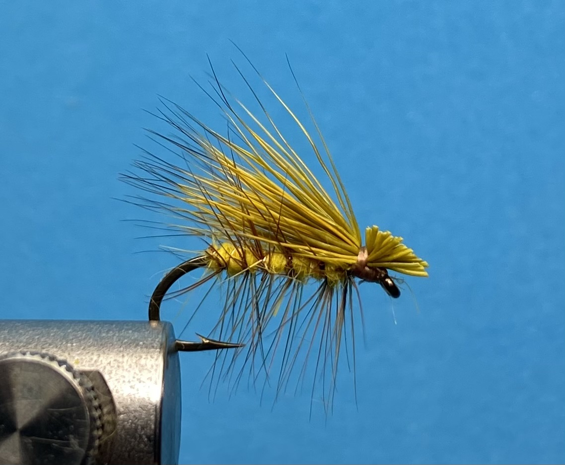 DeerHair Caddis (Yellow)  Dan's Fly Shop and Guide Service